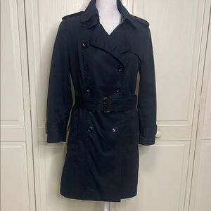Banana Republic Black Trench Coat